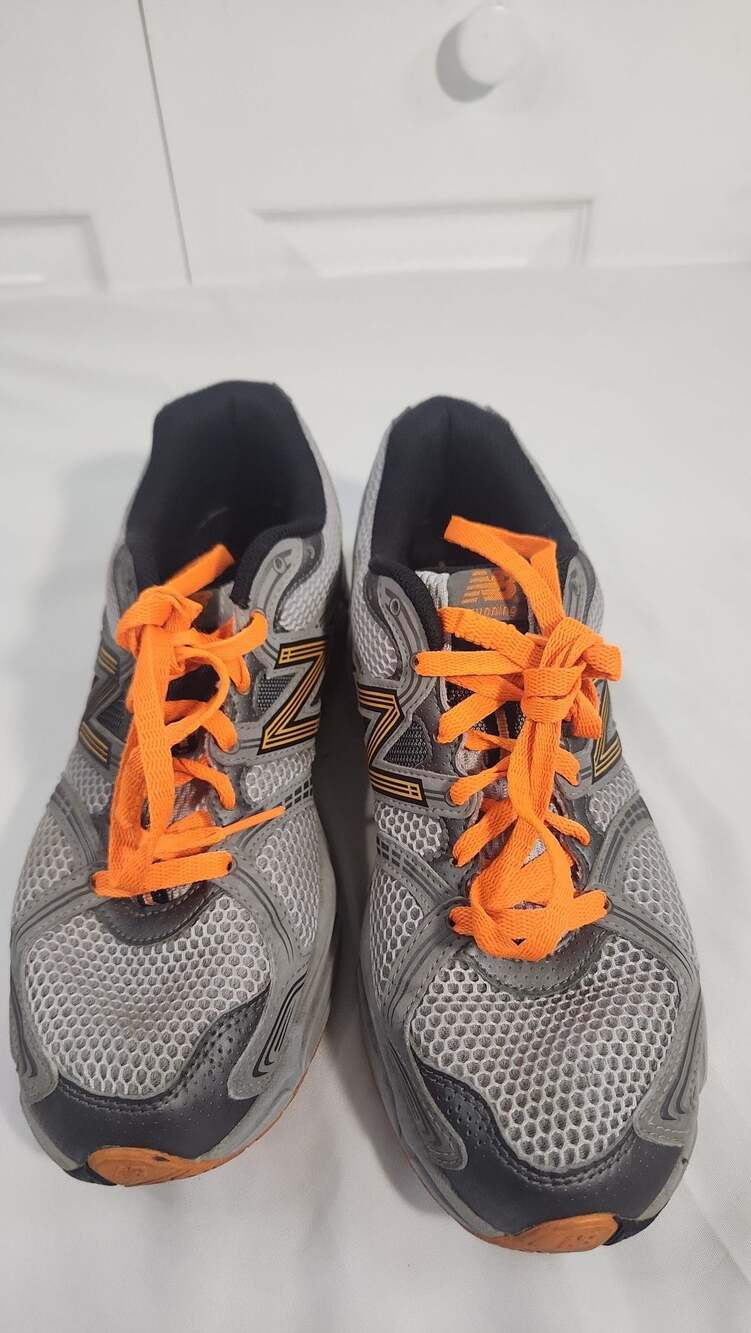 New Balance 563 ABZORB Grey Orange Running Shoes